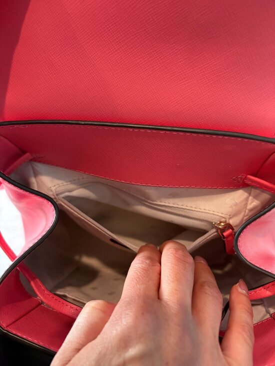 Kate Spade Lizzie Garden Pink Medium Flap Backpack main image 5